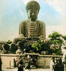 Buddha, Kobe, um 1900